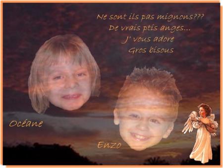 Ma ni�ce et mon neveu