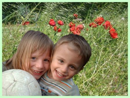 Ma ni�ce et mon neveu